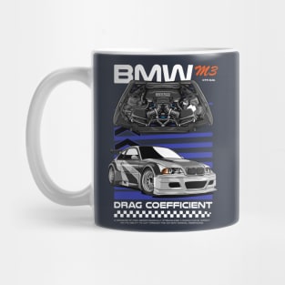 GTR E46 Drag Coefficient Mug